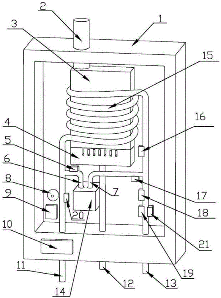 节水型燃气热水器装置的制作方法