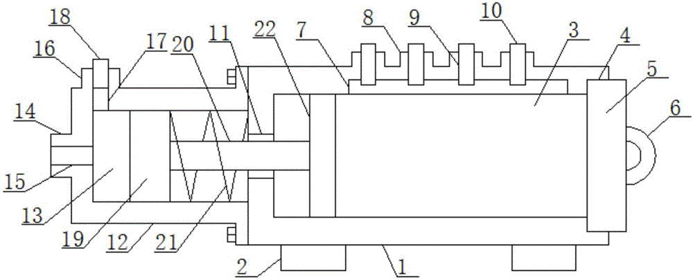 一种建筑场所用杆状部件储存装置的制作方法