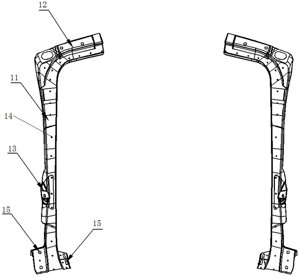 一种汽车尾门嵌件加强板的制作方法