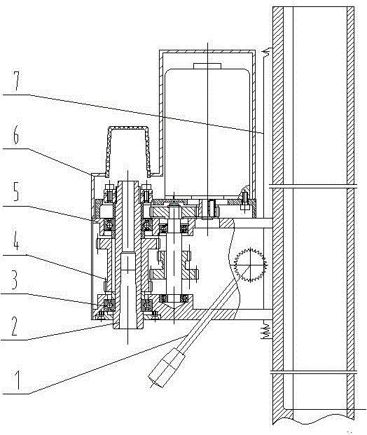 钻铣床主轴升降装置的制作方法