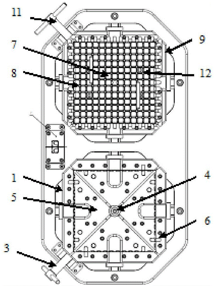 一种核燃料组件定位格架焊接夹具的制作方法