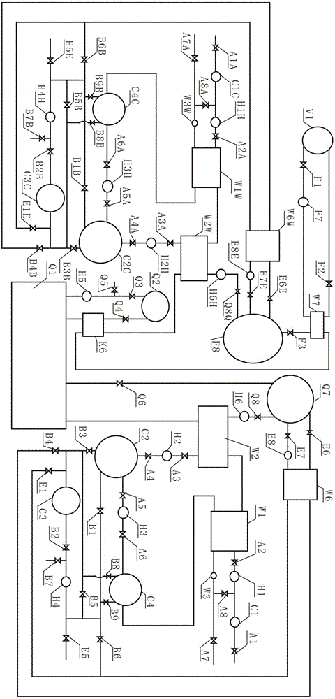 一种冷、热双过滤系统的工艺的制作方法