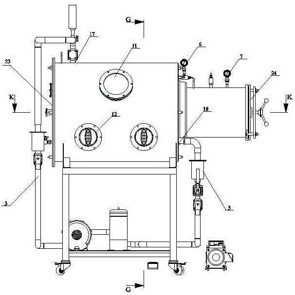 一种主箱体内气体快速置换的手套箱的制作方法