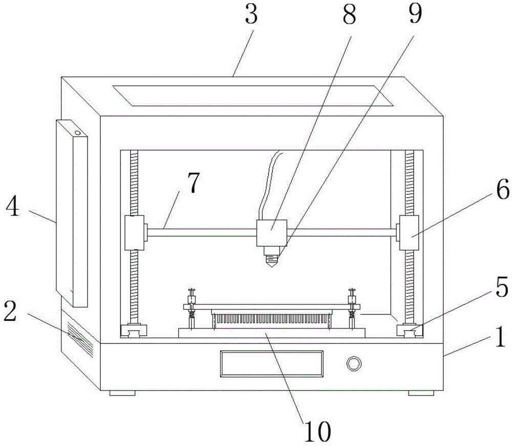 一种便利式汽车模型3D打印设备的制作方法