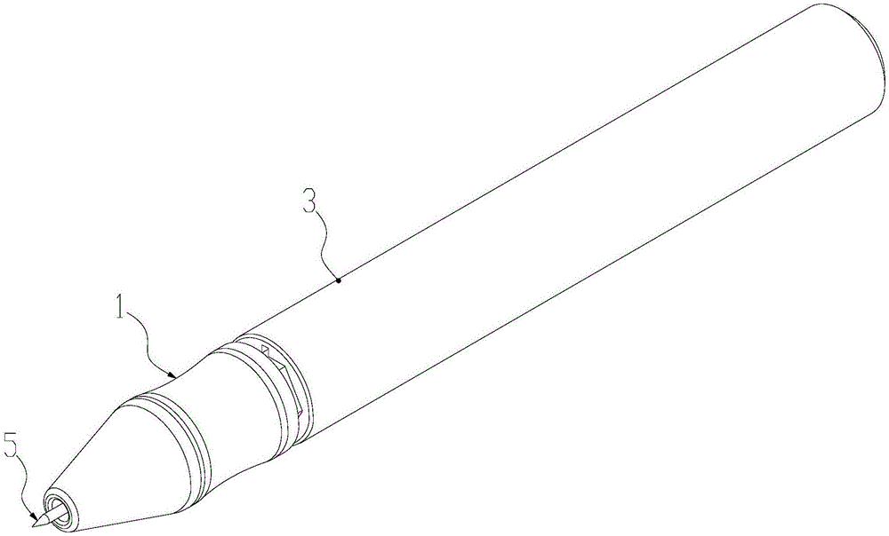 一种新型手势按压笔的制作方法