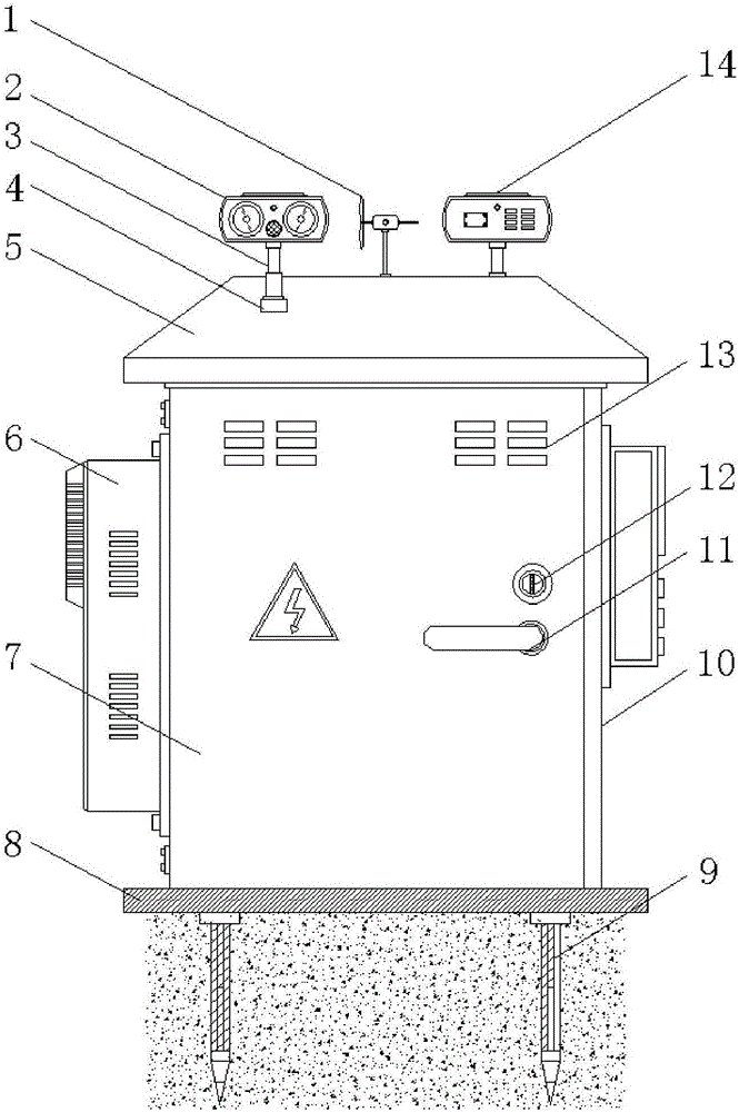 一种具有驱鸟功能的户外建筑电气柜的制作方法