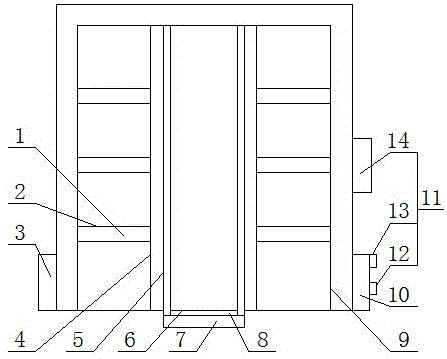 一种自动化泊车立体车库的制作方法