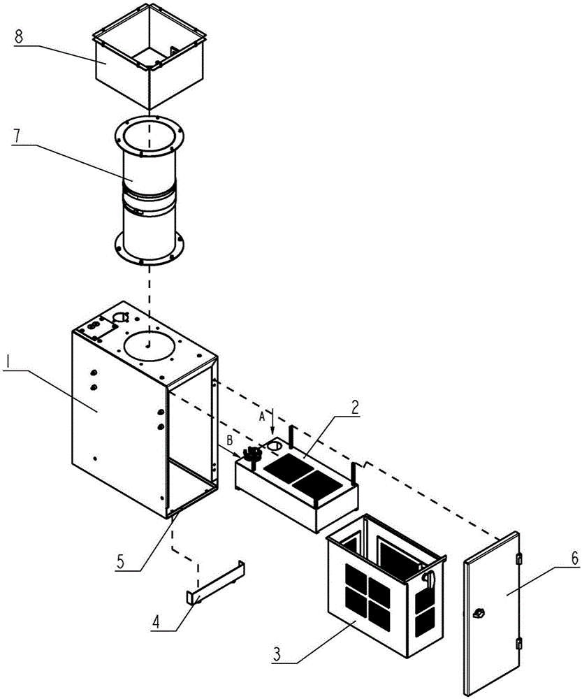 一种水松纸片的收集装置和具有该装置的卷接机的制作方法
