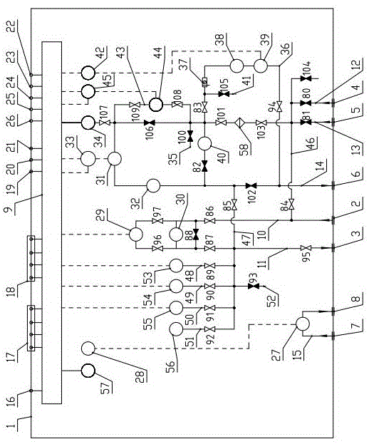 发电机氢系统氢气全参数集成在线监测系统的制作方法