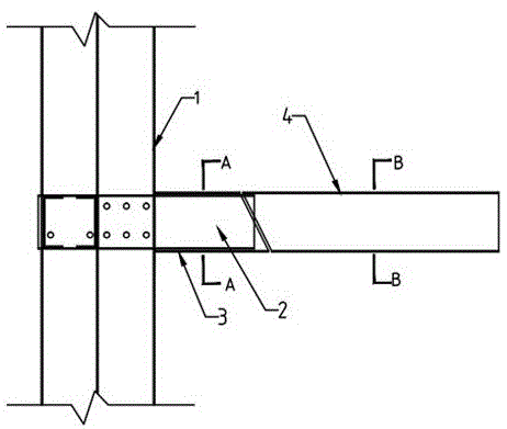 套筒式钢-混凝土梁节点连接结构及其安装方法与流程