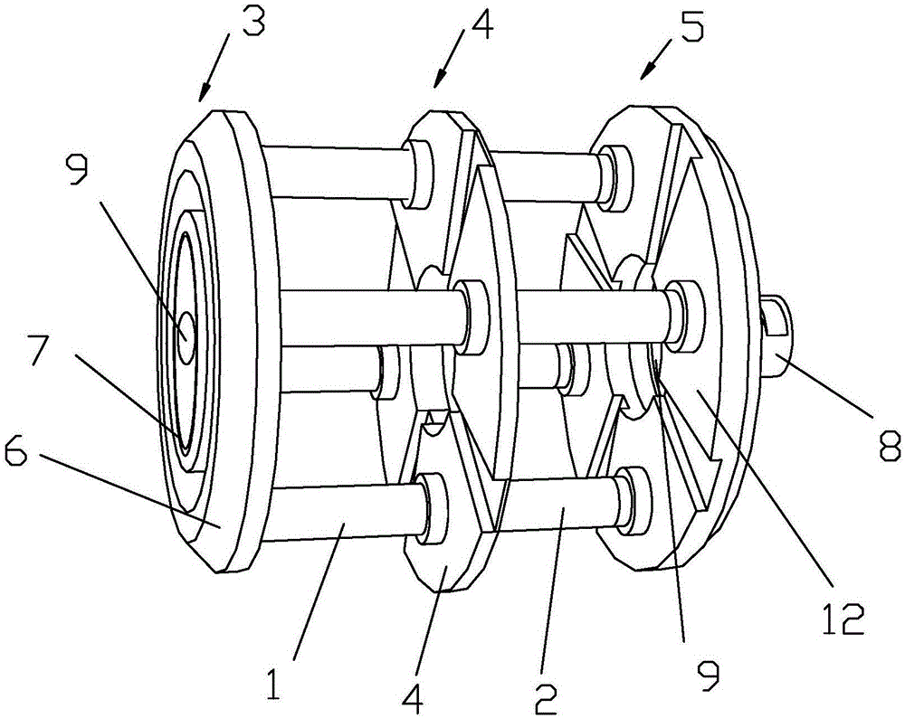 一种诱导轮、离心轮、转子之间的连接结构及安装方法与流程