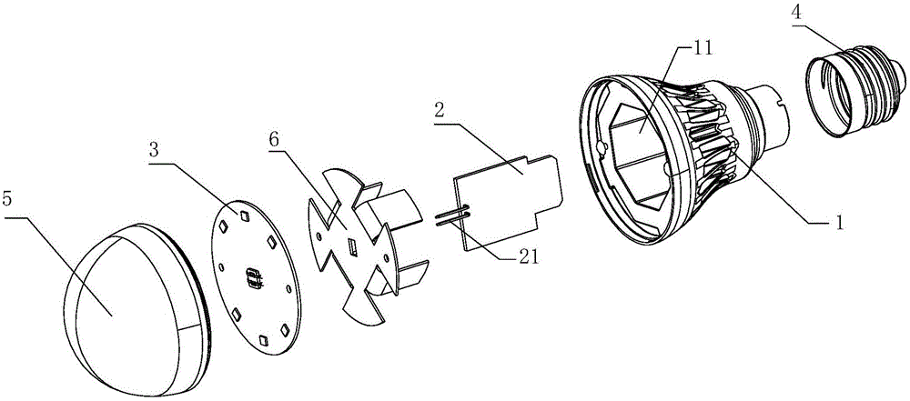 一种LED灯具的散热器和高散热的LED灯具的制作方法