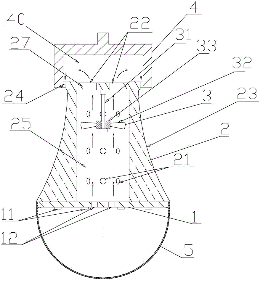 一种LED灯的散热结构的制作方法