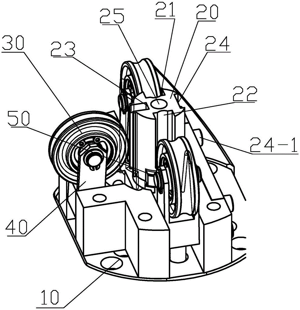 一种油泵定子自动组装限位模的制作方法