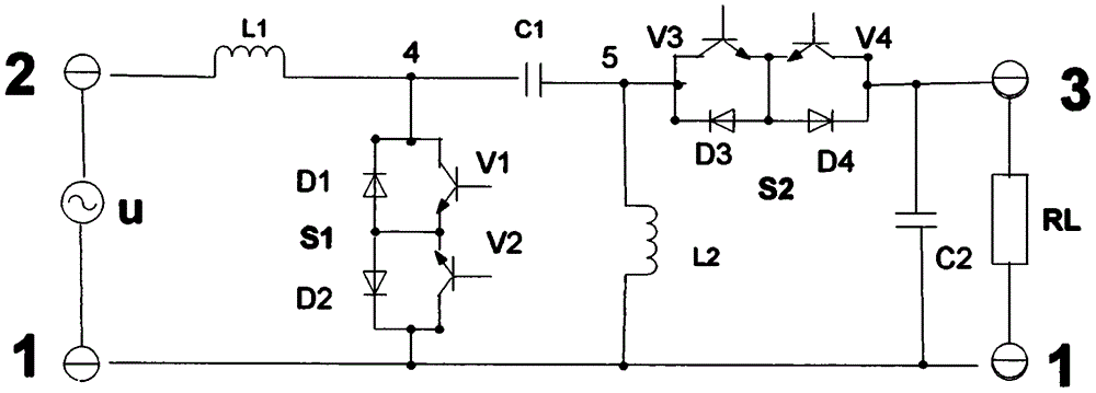 Sepic交交斩波电路的创新电路及其应用的制作方法