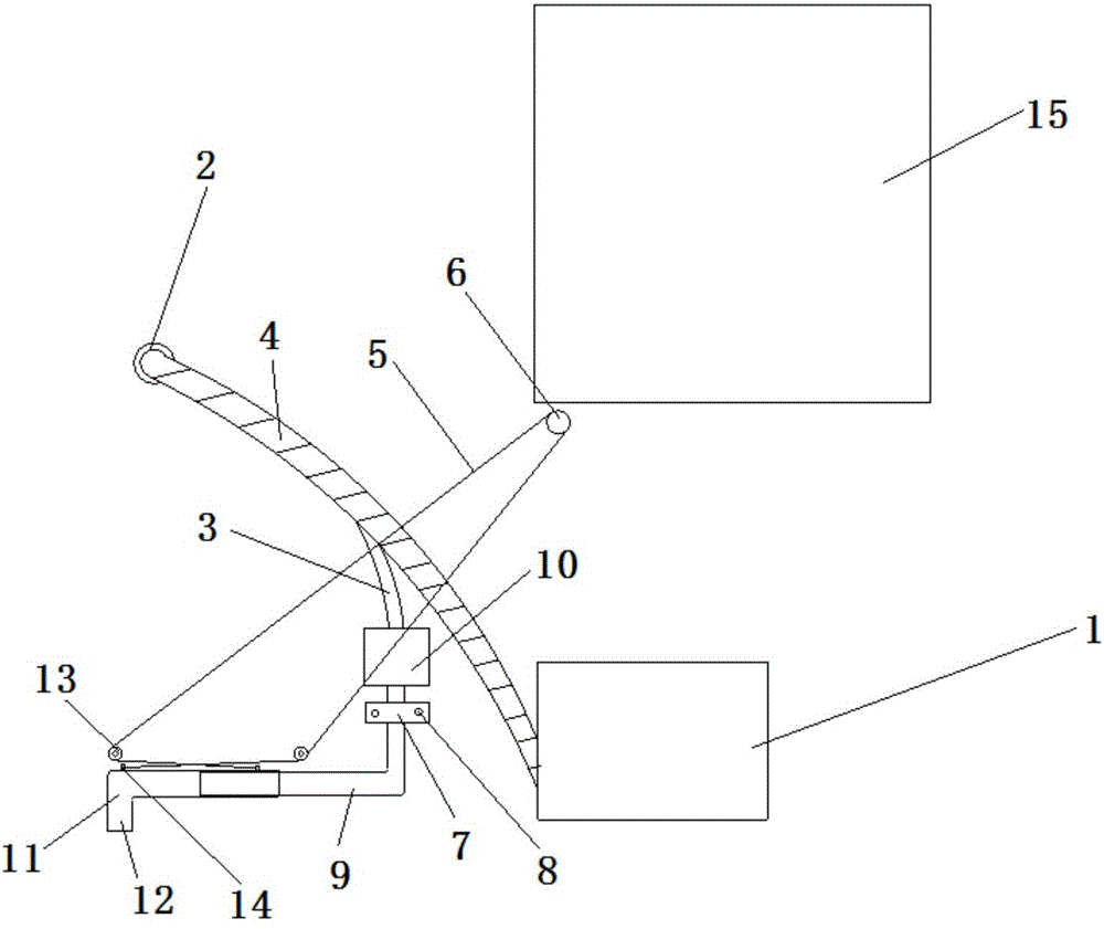 一种出水管调整结构的制作方法