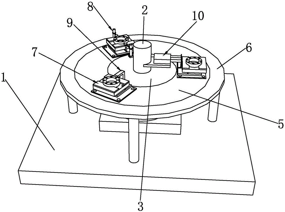 一种谐波减速器钢轮的外圆度批量检测装置及检测方法与流程