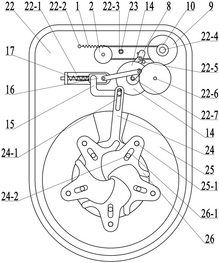 一种航空相机用物镜中心式机械快门的制作方法