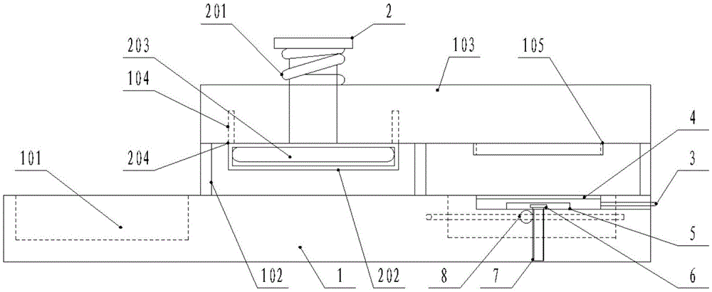 一种植物标本实验用的制作装置的制作方法