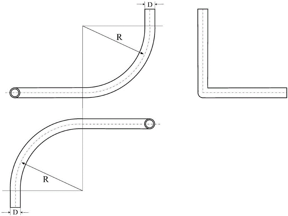 减小管路累积转弯角度的方法与流程