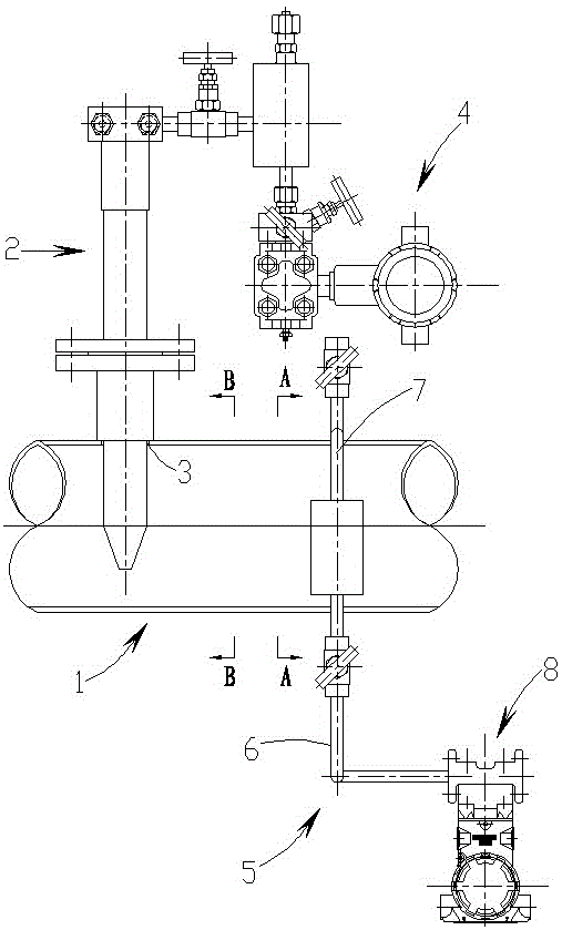 相变流饱和蒸汽流量计的制作方法