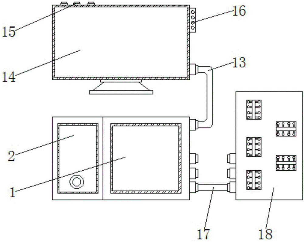 一种基于背板的电子设备边界扫描测试装置的制作方法