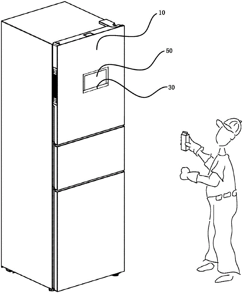 冰箱食物操作的检测方法及冰箱与流程