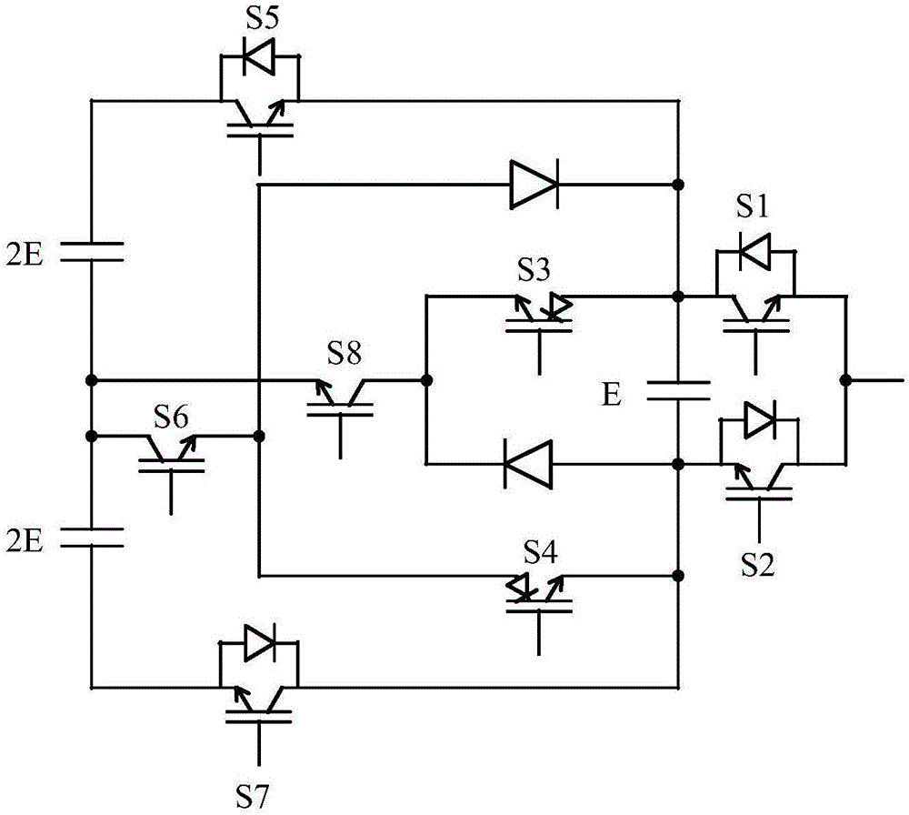五电平变流器直流侧充电软启动电路及方法与流程