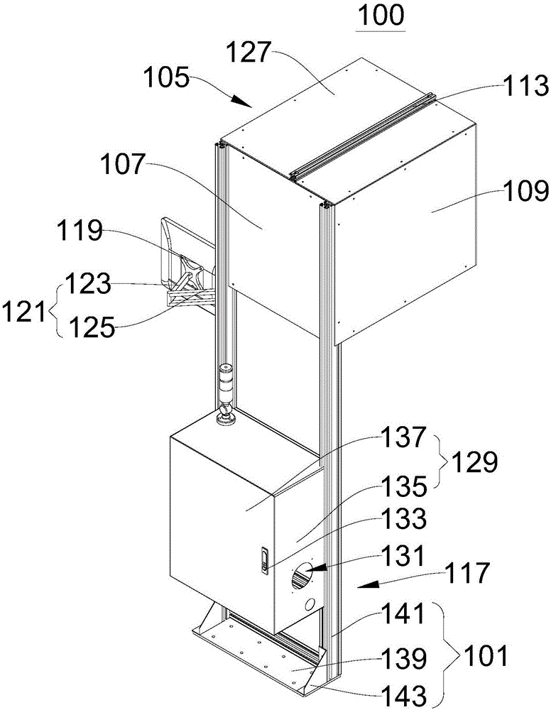 一种家具自动钻排设备大视野自动扫描装置的制作方法