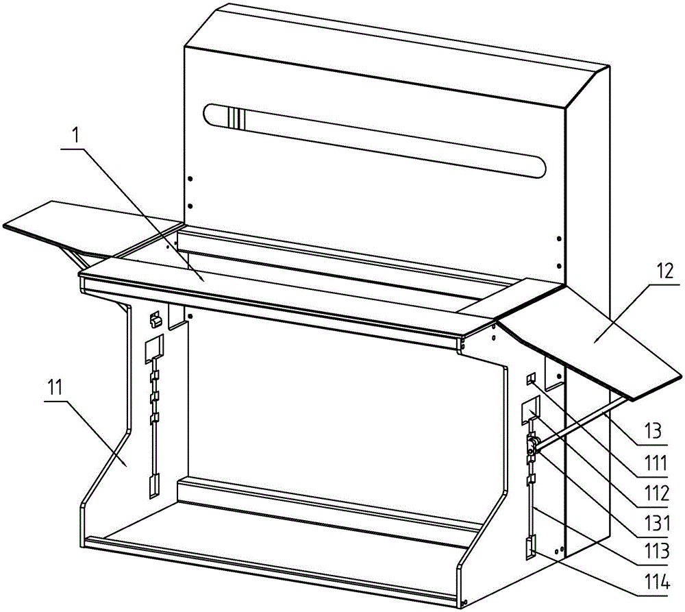 一种打扣机用工作台的制作方法