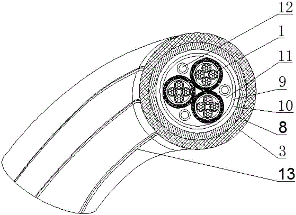 高速率抗拉型总线电缆的制作方法