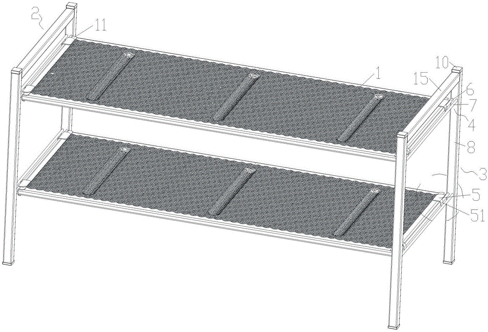 可拆卸式置物架单元及采用该单元的多种组合式置物架的制作方法
