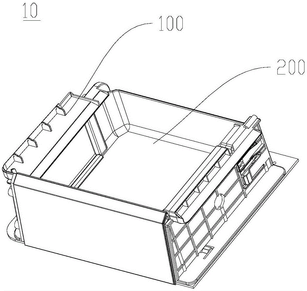 一种抽屉组件的制作方法