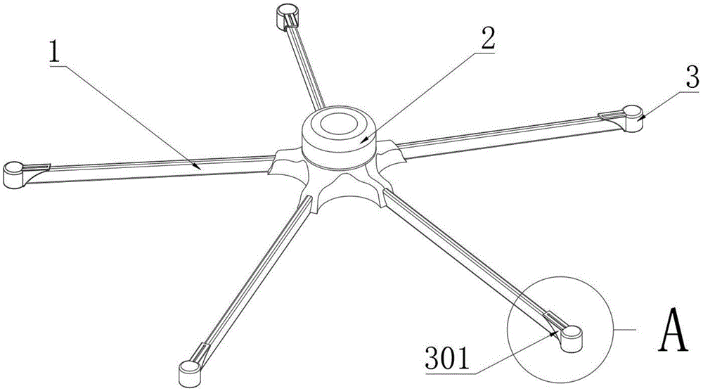 一种新型办公椅用五星脚的制作方法