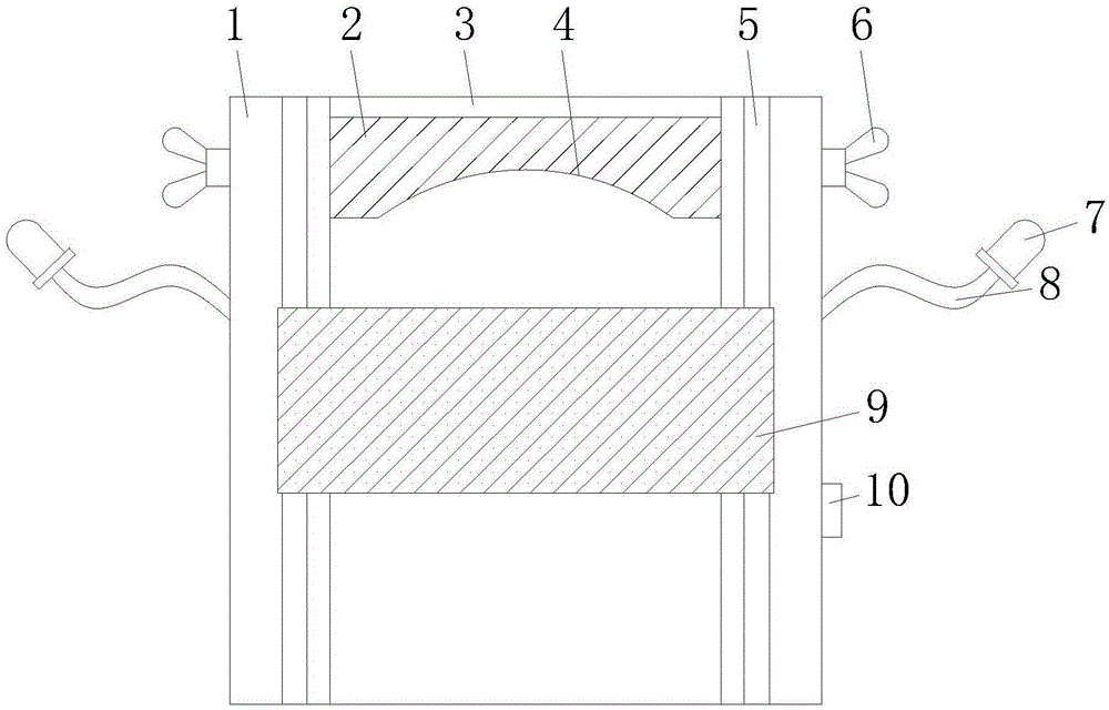 一种影像科CT检查头托的制作方法