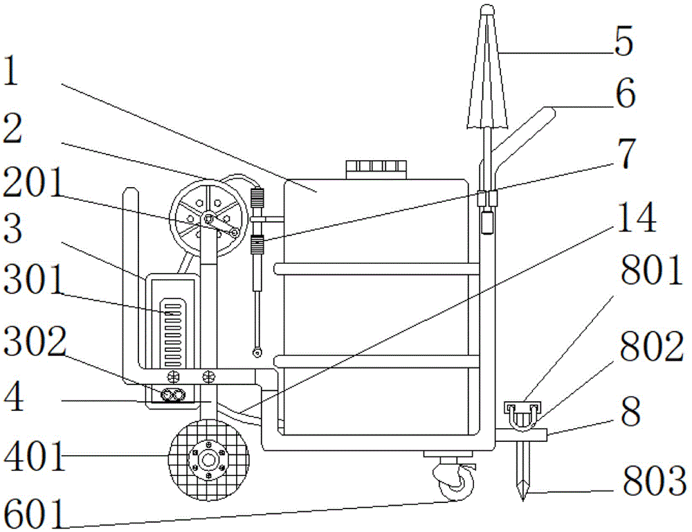 一种园林用打药机的制作方法