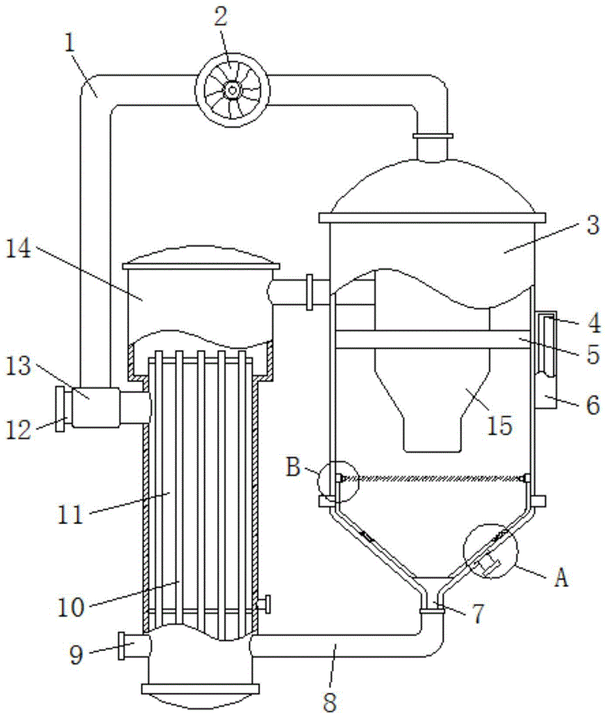 一种基于MVR的液体浓缩装置的制作方法