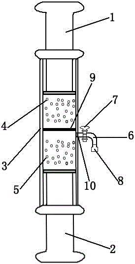 一种通用型双相填料固相萃取柱的制作方法