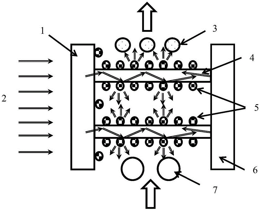 一种光催化分解油烟的光导结构的制作方法