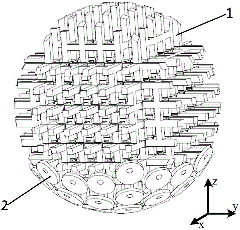 一种基于3D打印的方向图可重构相控阵天线系统的制作方法