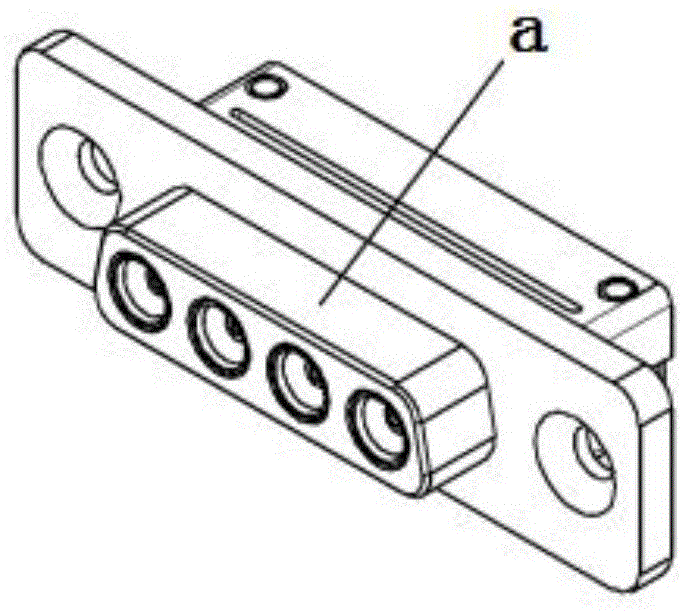 一种矩形高频集成式防误差电连接器的制作方法