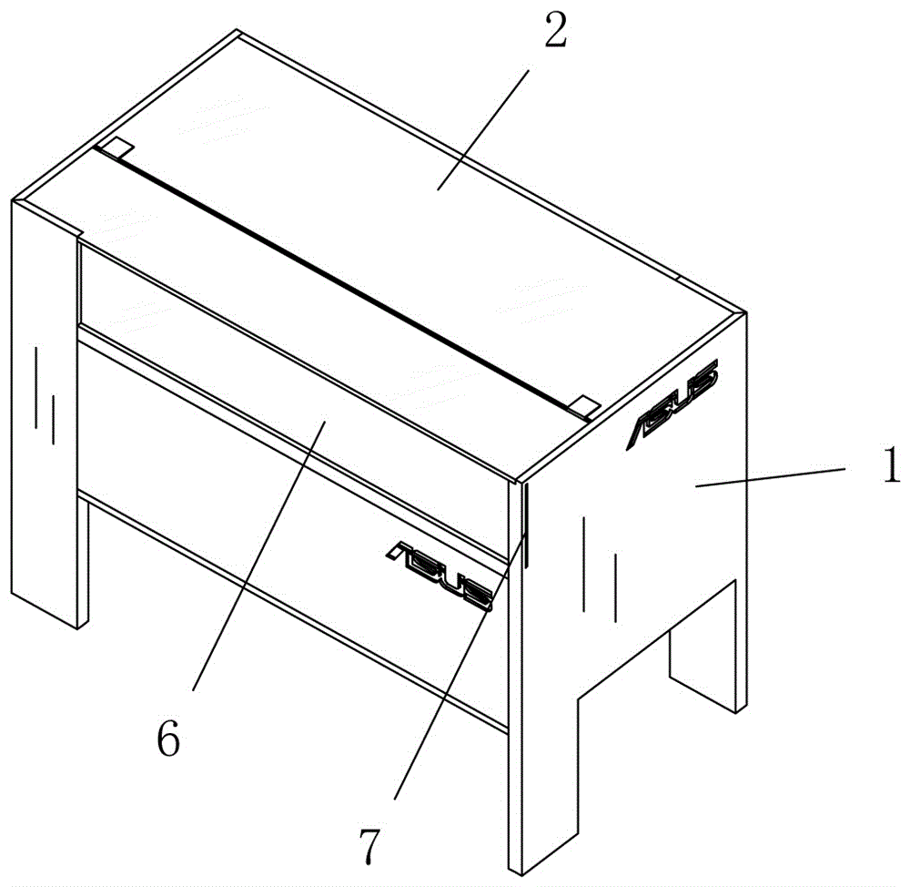 一种钢琴展示柜结构的制作方法