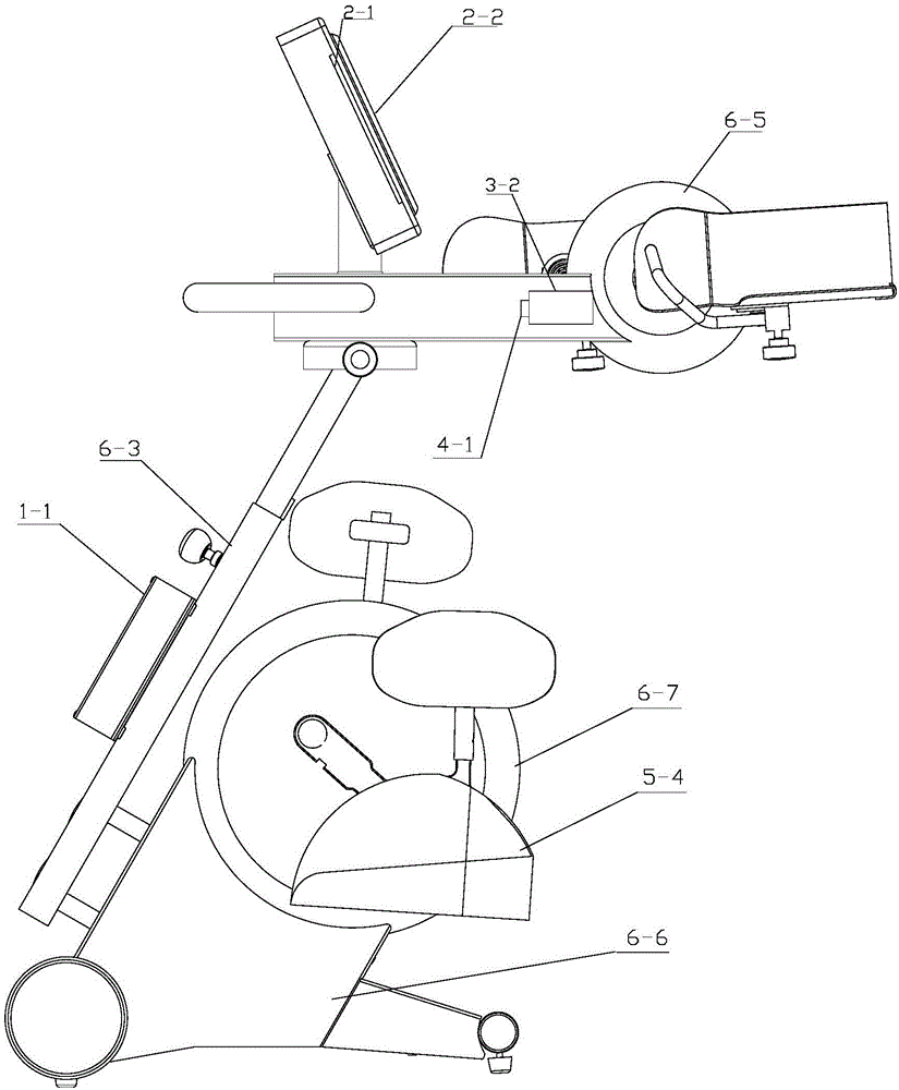 上下肢康复训练一体机的制作方法