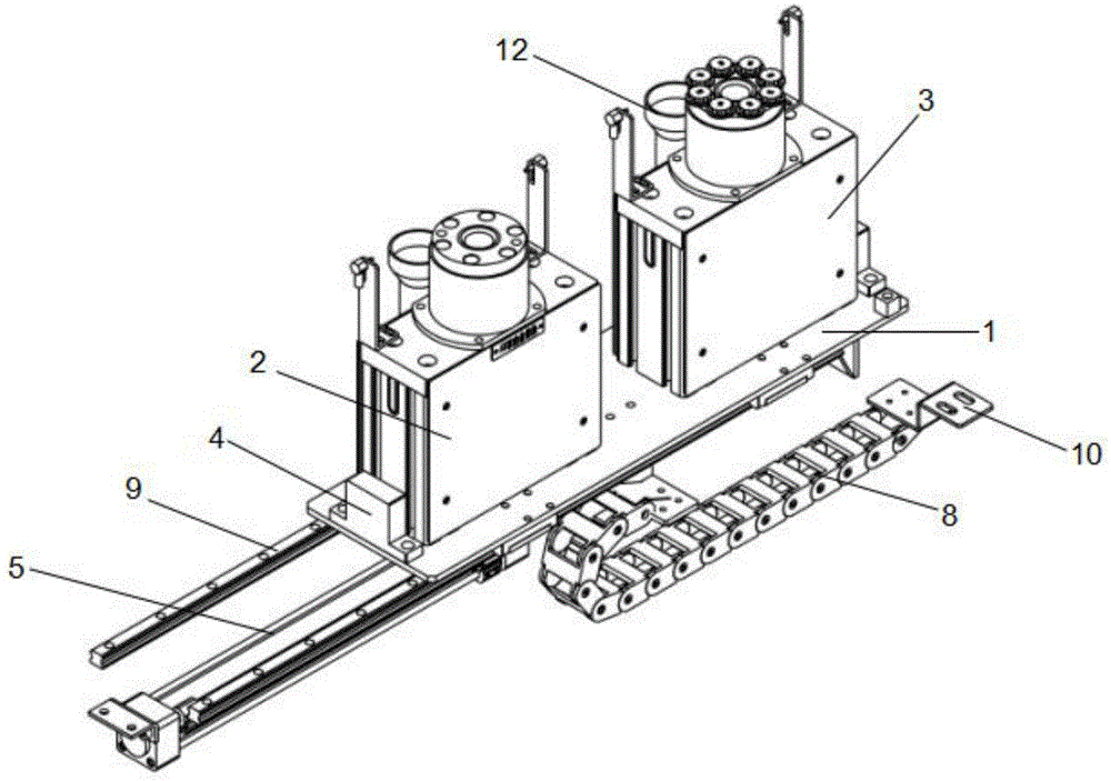 一种螺栓分拣移动旋转分料装置的制作方法