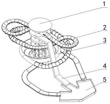 双通道碗流式水滑梯的制作方法