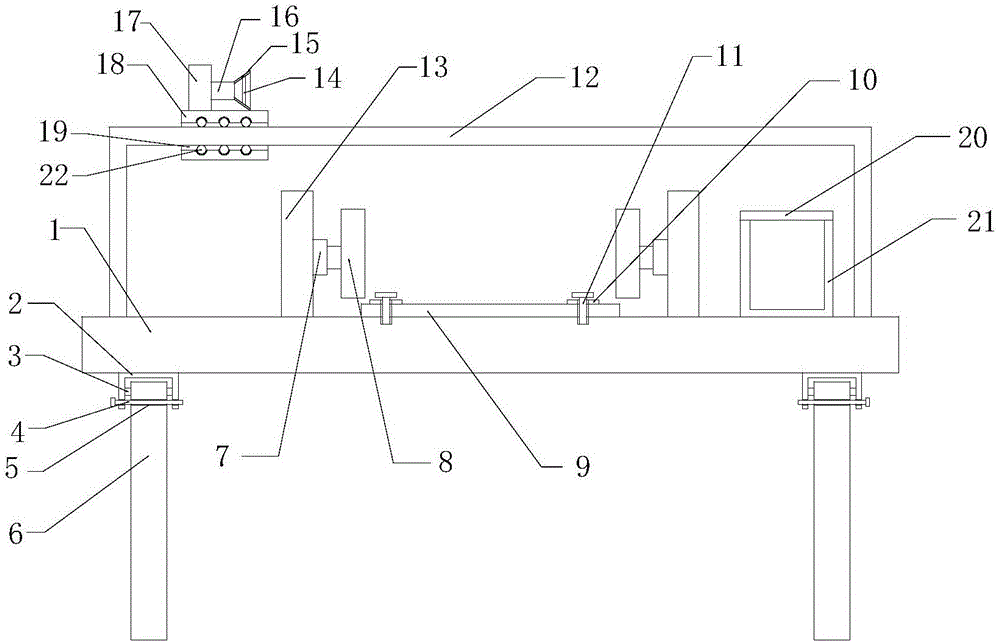 一种发动机用加工台的制作方法