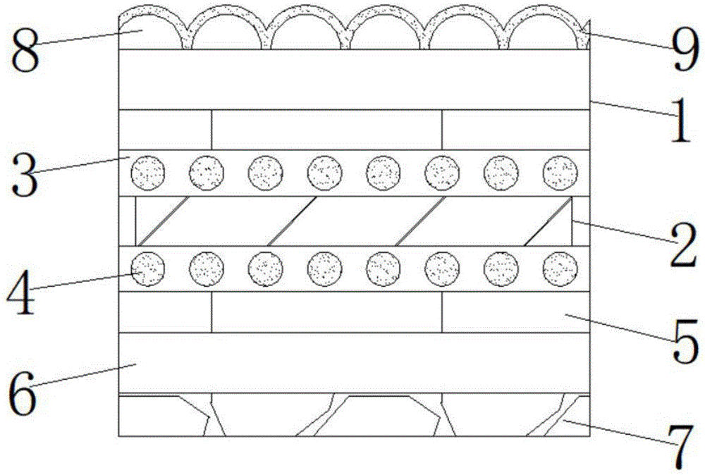 一种手抓纹免漆生态板的制作方法