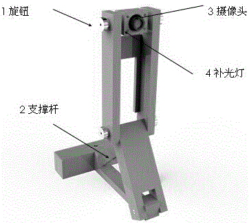 可折叠的电脑桌边摄像头的制作方法