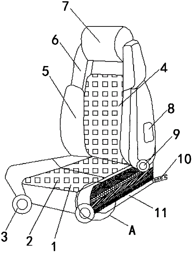 一种汽车座椅用抗菌发泡海绵的制作方法
