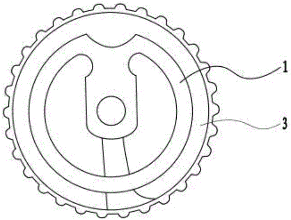 一种易拉瓶盖拉环铆边结构的制作方法